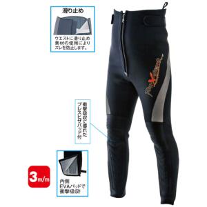 阪神素地 鮎タイツ ブラック LLA