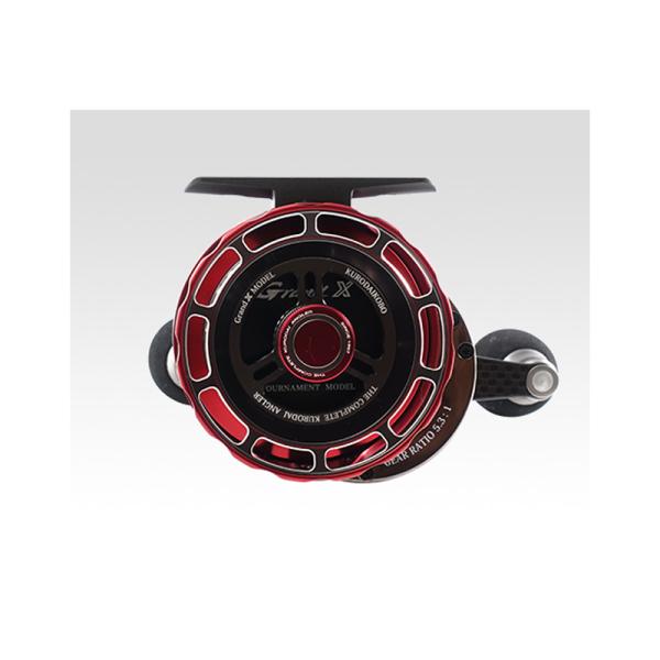 黒鯛工房　カセ筏師 Grand RACER X 65 RT(右) レッド/ディープチタン