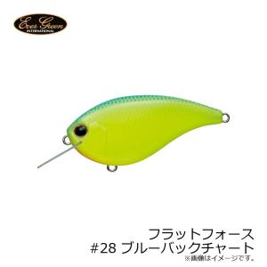 エバーグリーン　フラットフォース #28 ブルーバックチャート　/バスルアー