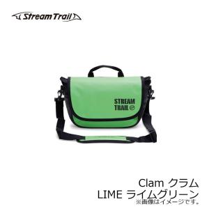 ストリームトレイル　CLAM クラム LIME ライムグリーン　/釣具 釣り バッグ バス釣り エギング シーバス ショルダー カバン｜yfto