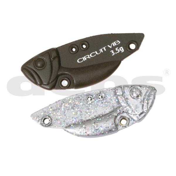 DEPS　サーキットバイブ トラウトモデル 3.5g #03 茶銀