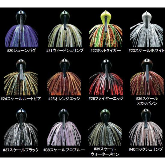 デプス　スライディングジグ　シリコンラバー　1/2oz　#53 グリーンパンプキンシード　1/2oz