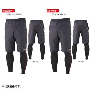 がまかつ　GM-3572 ライトドライハーフパンツ(インナー付き)