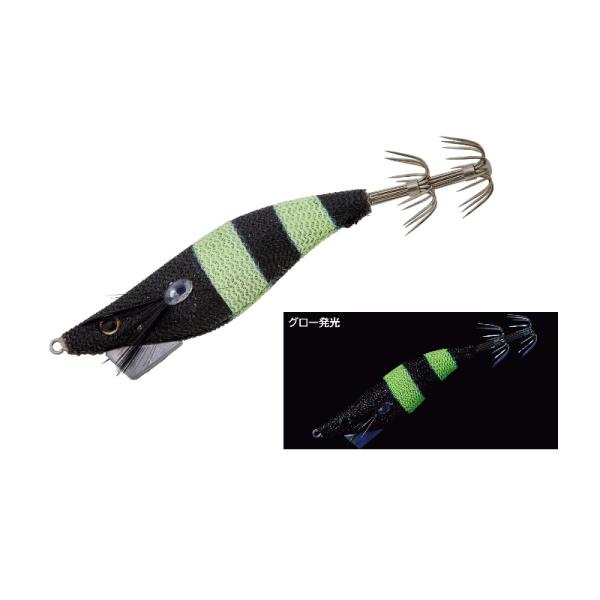 がまかつ　19-325 スピードメタル エギドロッパー 1.8 #5 ブラック/グローゼブラ