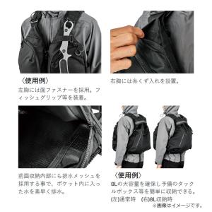 がまかつ LE915 マルチトレックPFD ブラックの詳細画像4