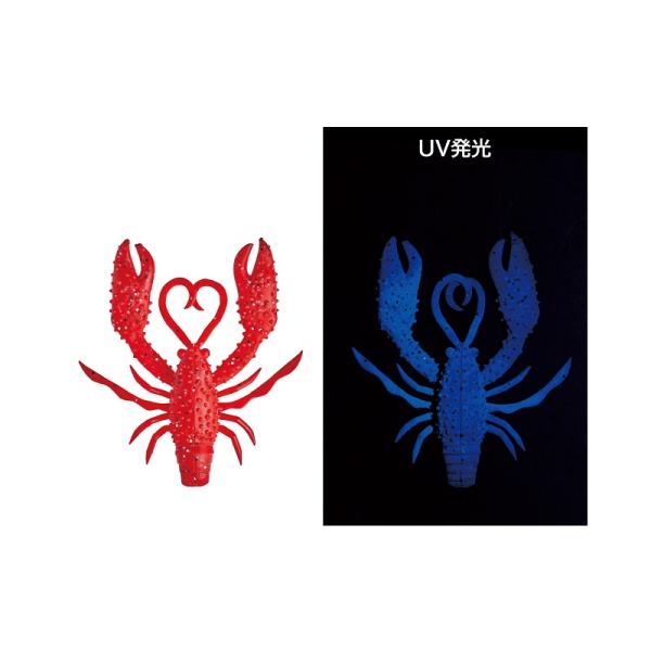 がまかつ　19-418 オクトライズ ノリノリクロー ジャンボ #1 ソリッドレッドUV