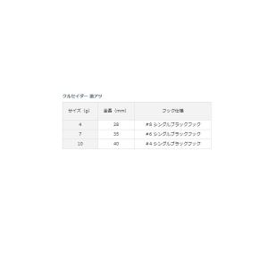 ダイワ クルセイダー 激アツ 7g ブラックシ...の詳細画像1