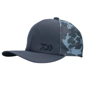 ダイワ　DC-7021 カモフラハーフメッシュキャップ チャコール