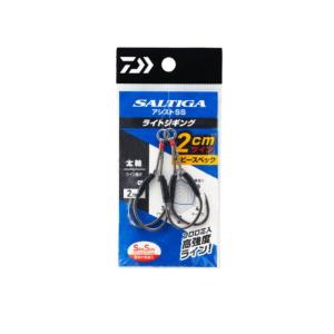 ダイワ ソルティガアシストSS ライトジギング ツイン2cm3/0Xヘビースペック