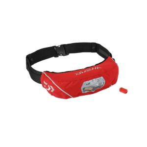DAIWA ライフジャケット レッド DAIWA 自動膨張ライフジャケット レッド - メルカリ