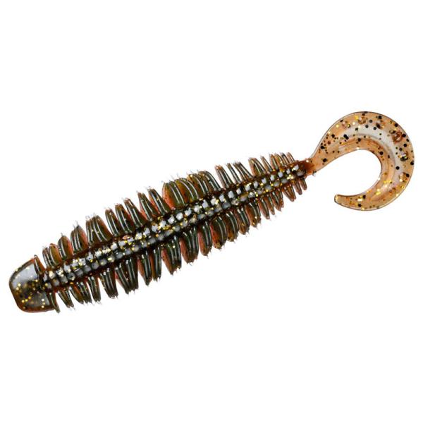 ダイワ　シルバーウルフ KJカーリー チニングカスタム 3インチ グリパンオレンジ