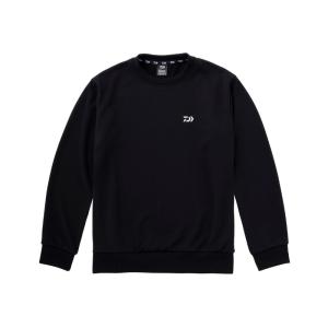 ダイワ　DE-8322 クルーネックスウェット カモメ ブラック