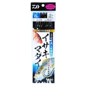 DAIWA（ダイワ） 快適吹き流し仕掛 イサキ・マダイ 3本針2セット 4-4