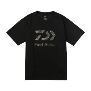 ダイワ　DE-9524 Feel Alive.サンブロックシャツ ブラック S｜釣具のFTO