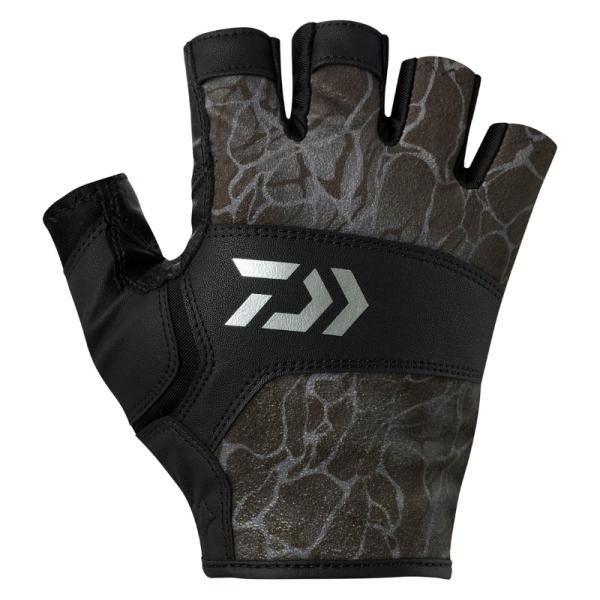 ダイワ　DG-8125 ゲームグローブ 5本カット タイドブラック M