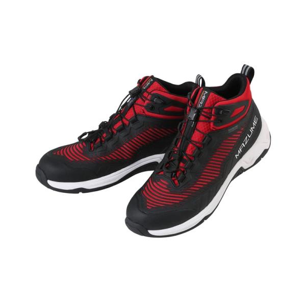 オレンジブルー　MZSH-743 mazume ROUGH WATER デッキシューズハイカット ブ...