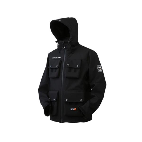 オレンジブルー　MZFW-801 mazume ウインドカットMPジャケット ブラック LL【在庫限...