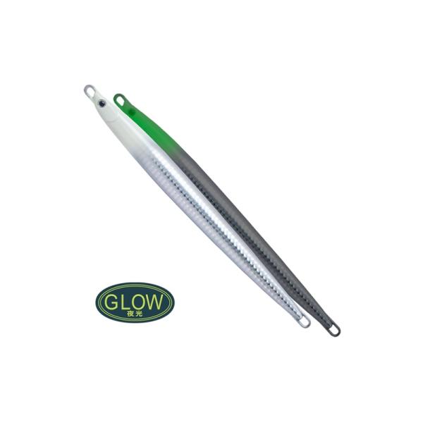 パームス　JS-100 ジガロスーパースライド 100g RZ-728 グローヘッドシルバー