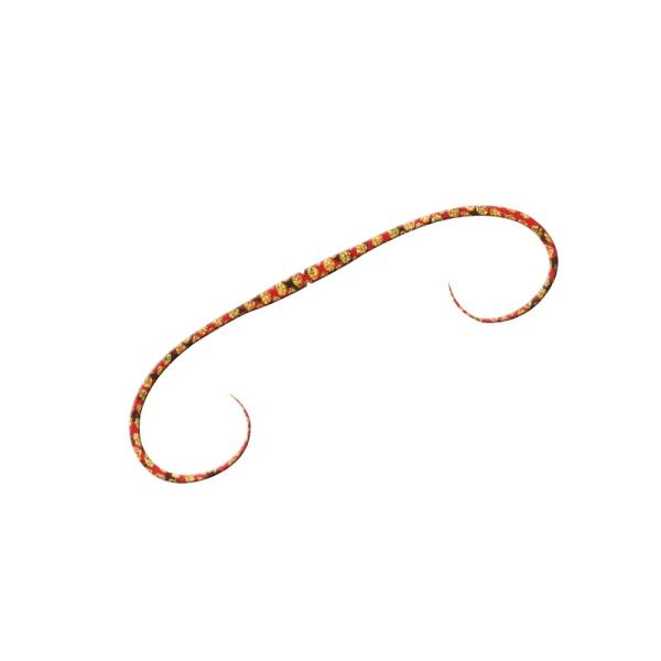 海遊　海神 シリコンネクタイ ウホウホカーリー レッドゴリラゴールド