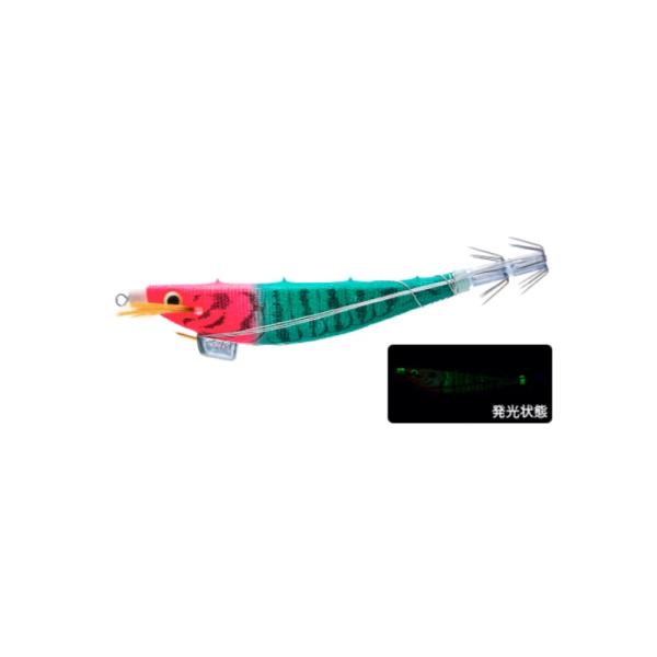 デュエル　A1866-LRM エビスッテミニ Y2 90mm 12 LRM 夜光レッドグリーン