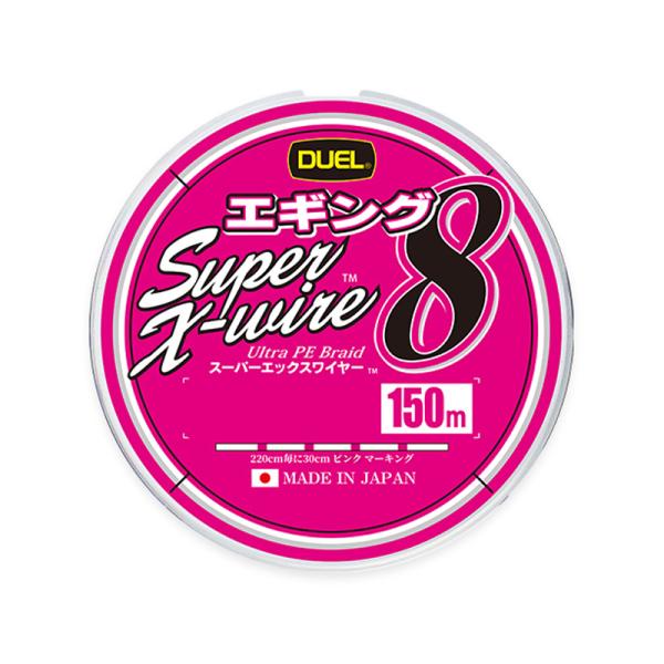 デュエル　H4627-WPM スーパーエックスワイヤー 8 エギング 150m 0.4号 WPM ホ...