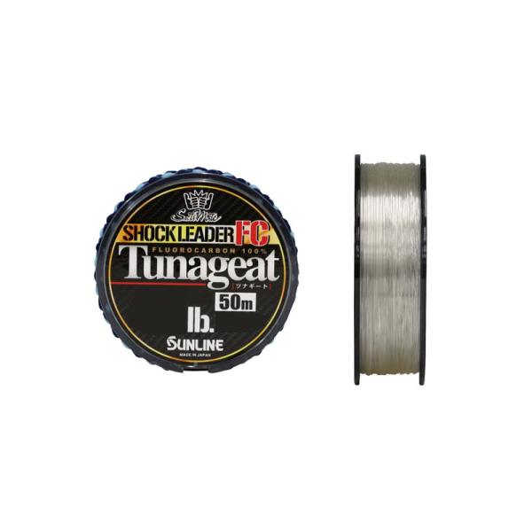 サンライン　ソルティメイト ツナギートFC 50m 16lb #4 クリア