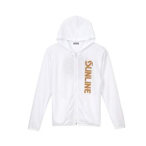 サンライン SUW-15028DPK DRY フルジップパーカー M ホワイト