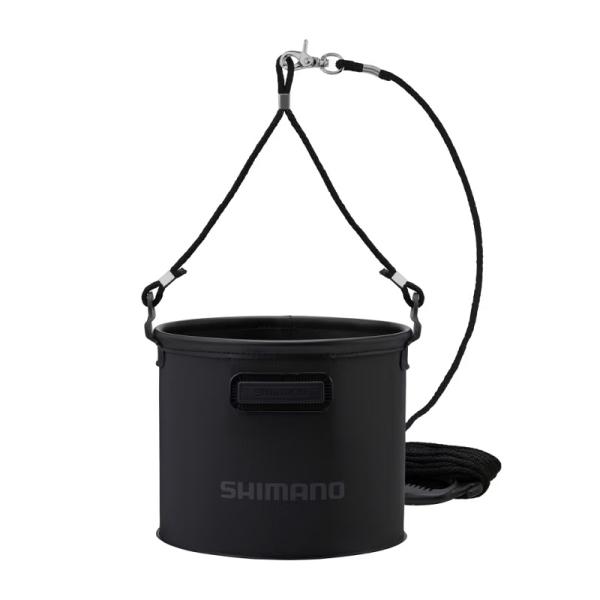 シマノ　BK-053Q 水汲みバッカン 21cm リアルブラック