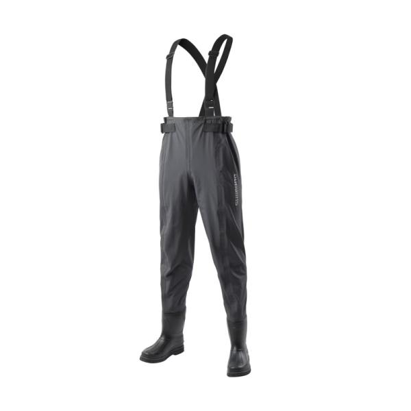 シマノ　FF-040Y DS4 ウェーダー ウエストハイ カットフェルト M チャコール
