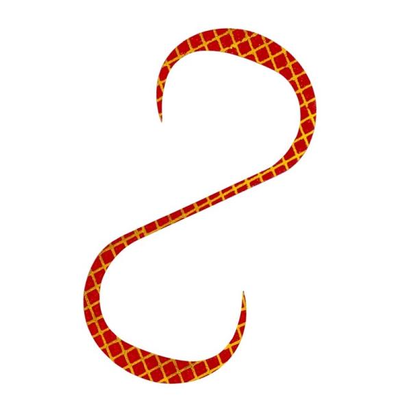 シマノ　ED-R08Y バタバタカーリー 001 アカキン