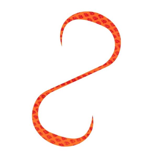 シマノ　ED-R08Y バタバタカーリー 010 オレンジアカラメ