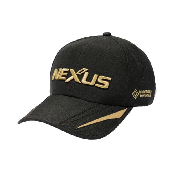 シマノ　CA-115Y ネクサス ゴアテックス ウィンドストッパーキャップ M ブラック【釣り　防寒...