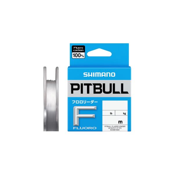 シマノ　LB-M31Z ピットブル フロロリーダー 8号 30m クリア