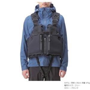 シマノ VF-029U ロックショアベスト ブ...の詳細画像4