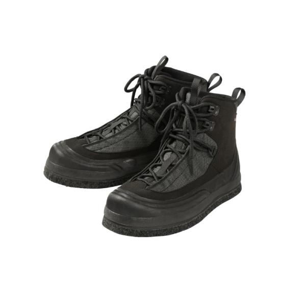 シマノ　FS-003V ウェーディングシューズ カットフェルト 中丸 25.5cm チャコール