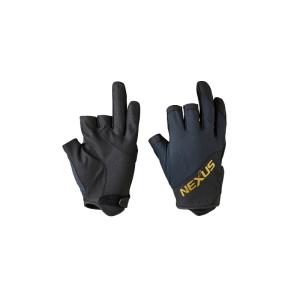 シマノ　GL-104V ネクサス ストレッチグローブ 3 M ブラック