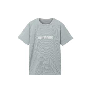 シマノ ウェア ドライロゴTシャツ ショートスリーブ L ピュア