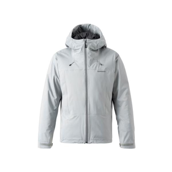 シマノ　RB-034W インサレーション レインジャケット L グレー【在庫限り特価】【秋冬物衣料大...