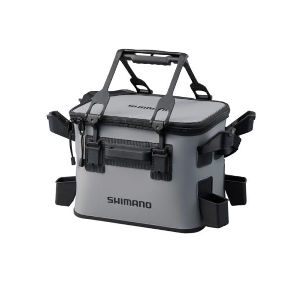シマノ　BK-024W ロッドレスト タックルバッグ (レスト4/ハードタイプ) 22L グレー