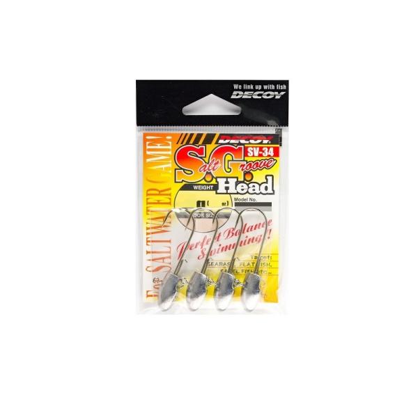 カツイチ　SV-34 S.G.ヘッド #2/0-5g Wニッケル