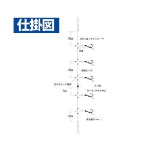 ハヤブサ SD403 船極アジ・真鯛 サバ皮N...の詳細画像1
