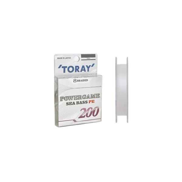 東レ　パワーゲーム シーバスPE 200m 15LB 0.8号