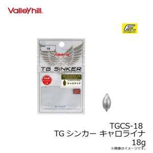 バレーヒル　TGCS-18 TGシンカー キャロライナ 18g