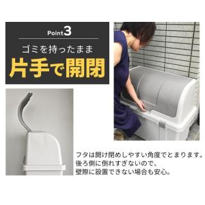 リッチェル ゴミ箱 屋外 大容量 屋外ストッカ...の詳細画像4