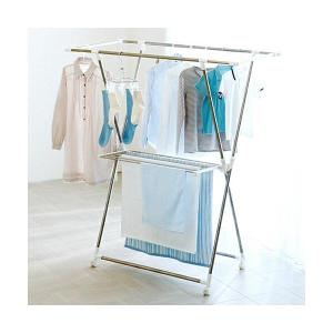 物干し PORISH 室内物干しX型 PS-01   室内 X型 コンパクト