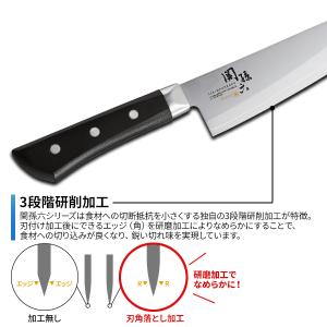 貝印 包丁 関孫六 茜 牛刀(食洗器対応) 刃...の詳細画像5