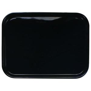 トレイ ピノトレー 39cm 角型 ブラック ｜ お盆 電子レンジ対応 すべり止め加工