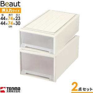 Fits 2個セット 天馬 フィッツケース スリムL カプチーノ（幅