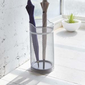 山崎実業 かさたて ラウンドメッシュ （ 4903208079266 傘立て 丸型 大