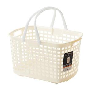 サンテール バスケット 39 かご 持ち手付き / ホワイト ブラック